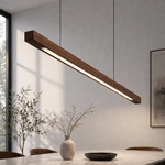 SYLVA — LED Pendant Light, Wood & Acrylic 2