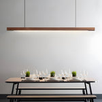 SYLVA — LED Pendant Light, Wood & Acrylic 3