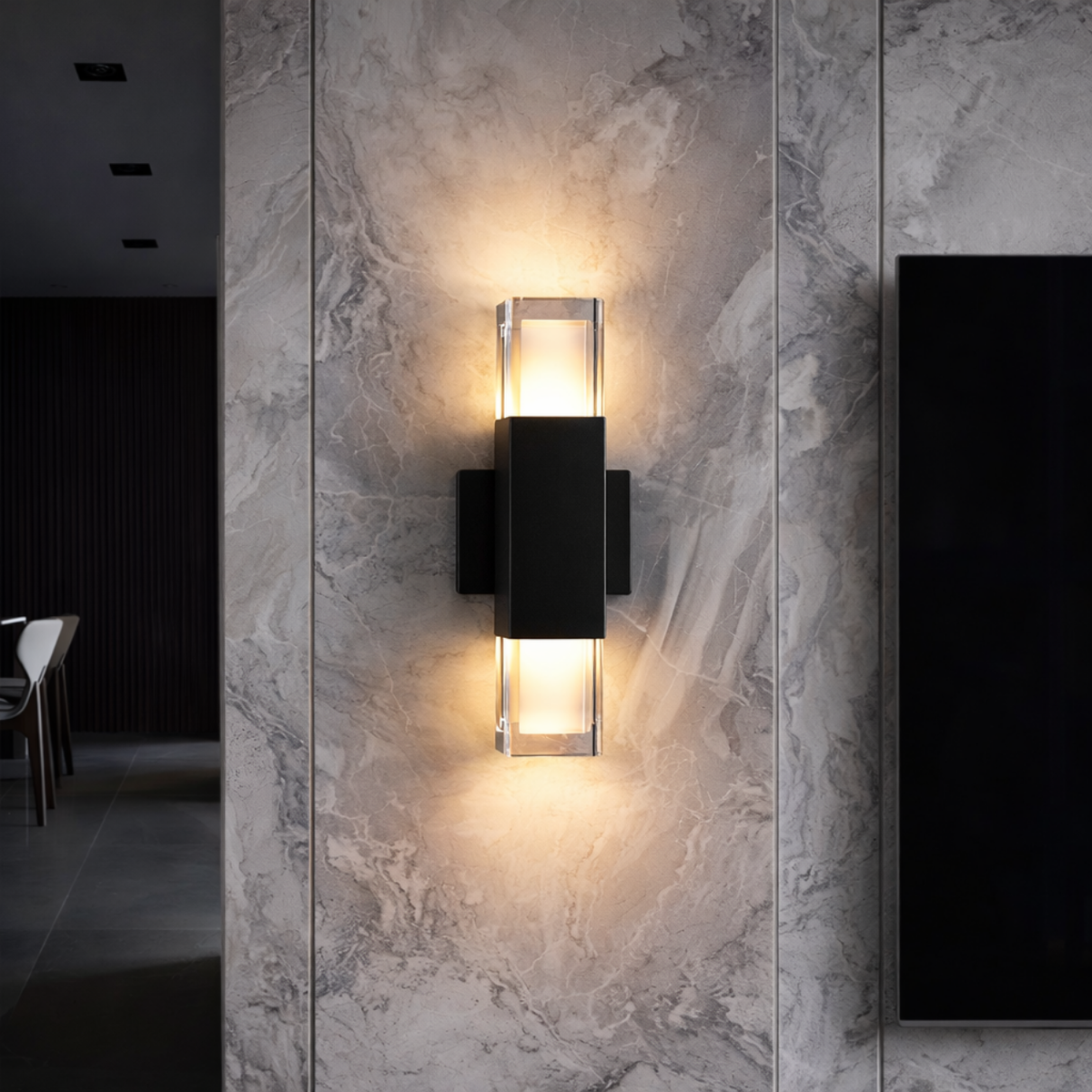 AMBER — Adjustable LED wall light, multiple finishes