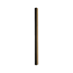 STRAND — Linear LED wall light, black aluminium